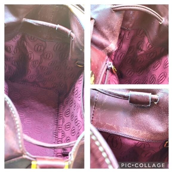 Authentic Les Must De Cartier Shoulder Bag - Picture 13 of 15